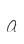 a