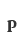 p