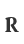 R