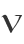 v
