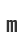 m