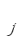 j