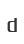 d