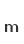 m