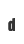d