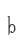 b