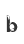 b