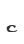 c
