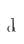 d
