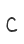 C