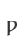 p
