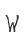 W