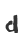 d