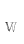 w