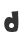 d