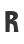 R