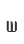 w