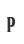 p