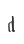 d