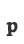 p