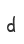 d