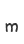 m