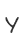 Y