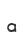 a