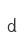 d
