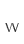 w