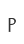 P