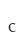 c