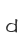 d