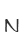 N