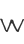 W