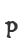 p