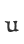 u