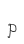 p