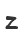 Z