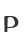 P