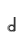 d