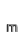 m
