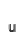 u