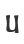 u