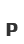 P