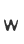 w