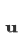 u