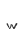 w