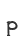 p