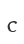 c